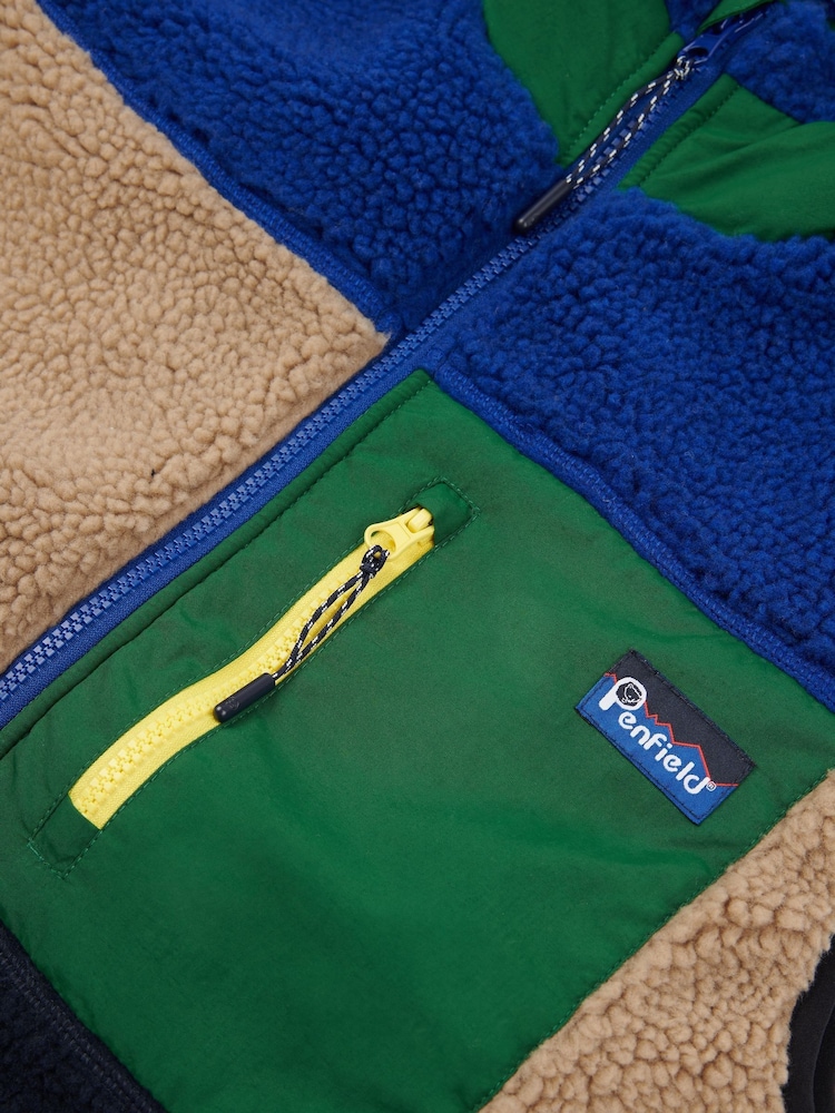 Penfield Blue Mens Mattawa Body Warmer Gilet - Image 9 of 9