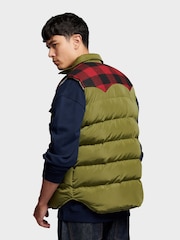 Penfield Green Mens Rockford Primaloft Body Warmer Gilet - Image 4 of 6