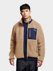 Penfield Brown Mens Mattawa Fleece Jacket - Image 1 of 7
