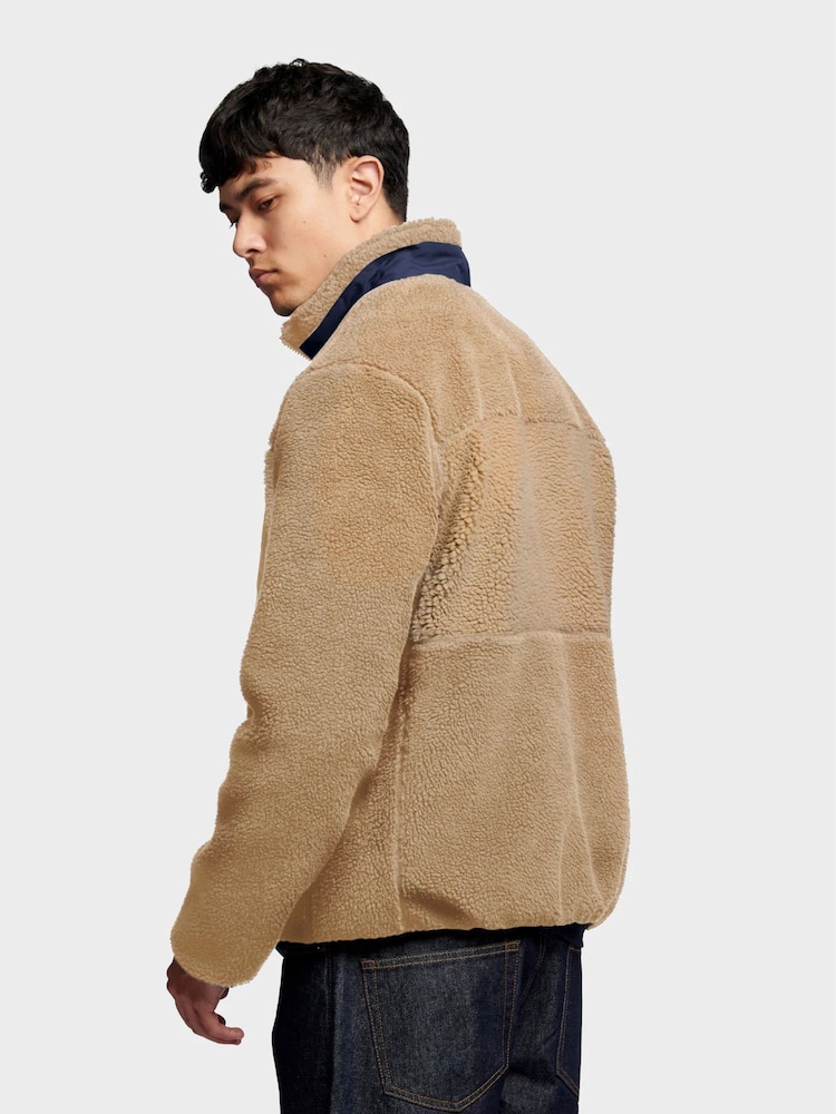 Penfield Brown Mens Mattawa Fleece Jacket - Image 2 of 7