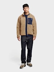 Penfield Brown Mens Mattawa Fleece Jacket - Image 3 of 7