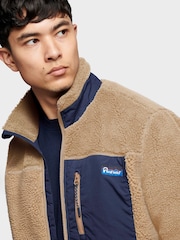 Penfield Brown Mens Mattawa Fleece Jacket - Image 4 of 7