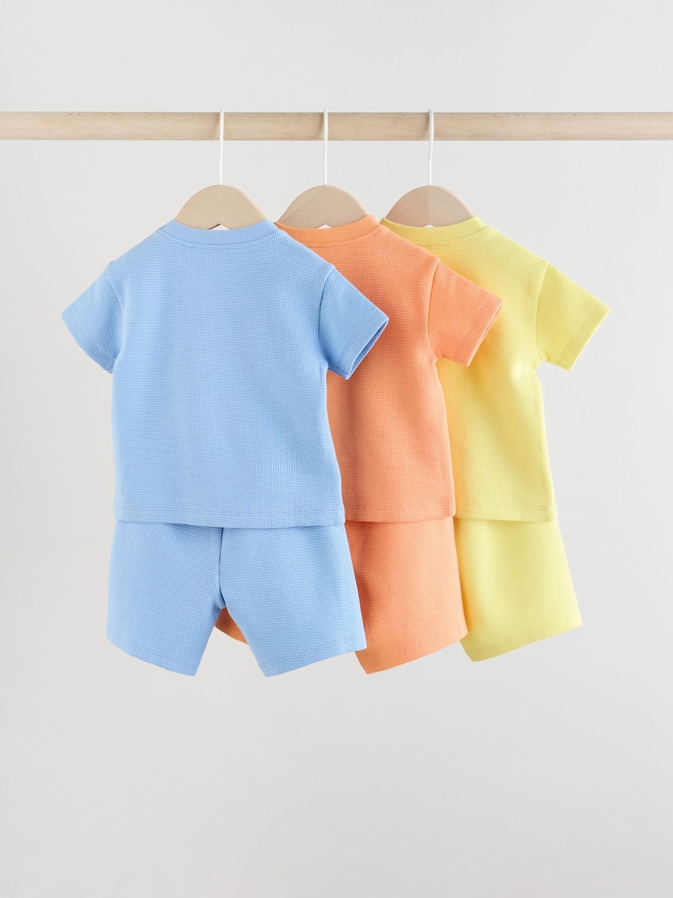 Bright Baby Tops and Shorts Set 6 Piece - Image 2 of 16