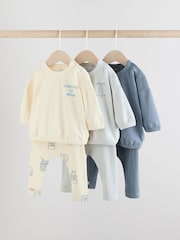Blue Milk Club Baby Tops and Leggings 6 Piece Set - Image 1 of 1