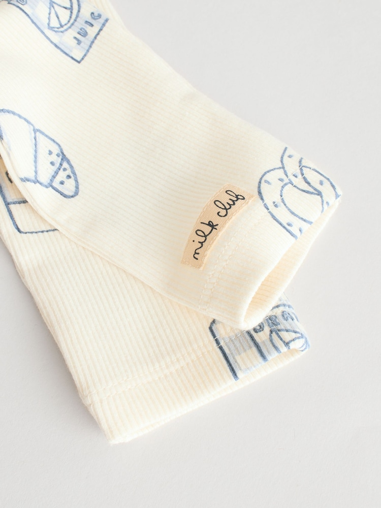 Blue Milk Club Baby Tops and Leggings 6 Piece Set - Image 16 of 17
