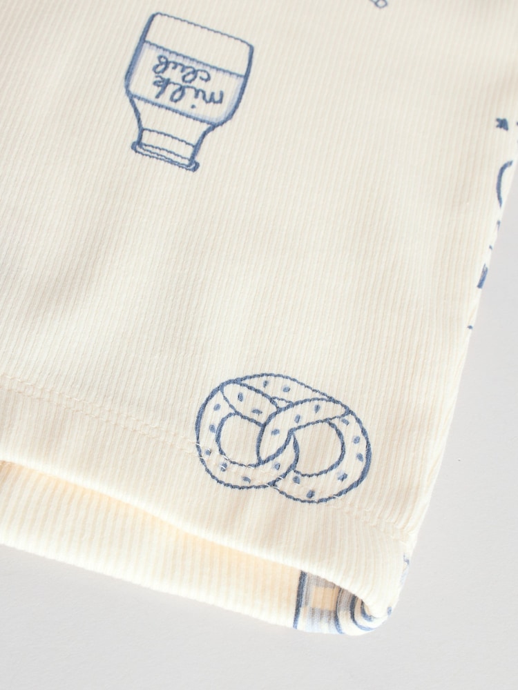 Blue Milk Club Baby Tops and Leggings 6 Piece Set - Image 17 of 17