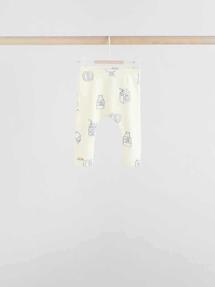 Blue Milk Club Baby Tops and Leggings 6 Piece Set - Image 3 of 17