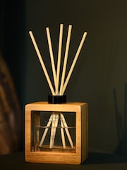 French Connection Natural Wooden Surround Orange Ginger Reed Diffuser 100ML - Image 1 of 5