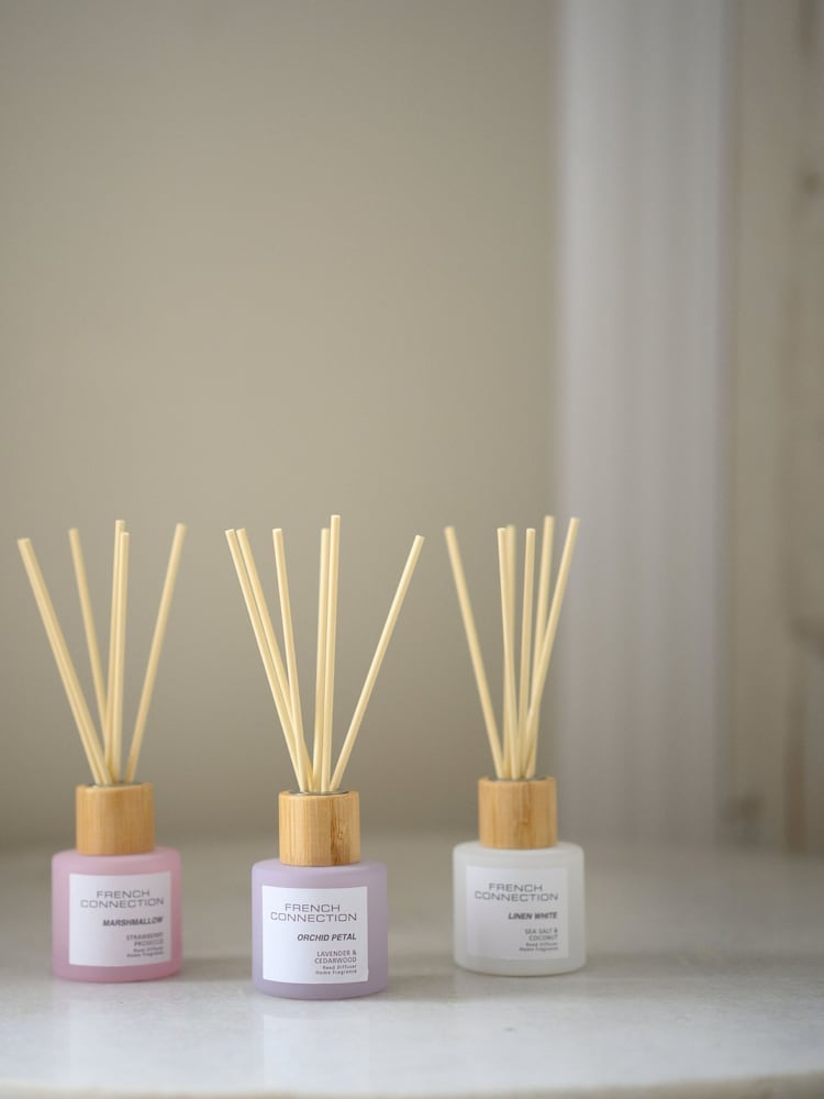 French Connection Pastel Range Trio of Reed Diffusers Gift Set 3 X 50G - Image 1 of 4