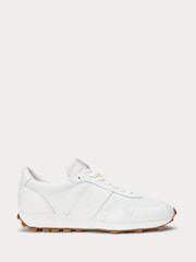Polo Ralph Lauren White Womens Tonal Sporty Trainers - Image 1 of 5