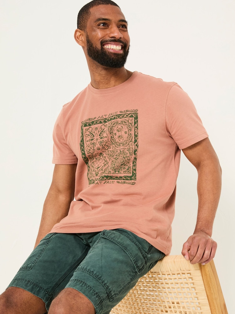 FatFace Tile Print Tshirt - Bild 1 von 5