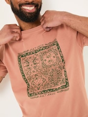 FatFace Tile Print Tshirt - Bild 4 von 5