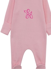 Personalised Ribbed  Sleepsuit By Ruff Cubs Kidswear - Image 4 of 5