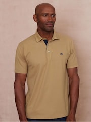 Savile Row Company Classic Fit 100% Cotton Polo Shirt - Image 1 of 4