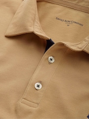 Savile Row Company Classic Fit 100% Cotton Polo Shirt - Image 4 of 4
