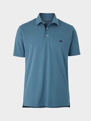 Savile Row Company Classic Fit 100% Cotton Polo Shirt - Image 3 of 4