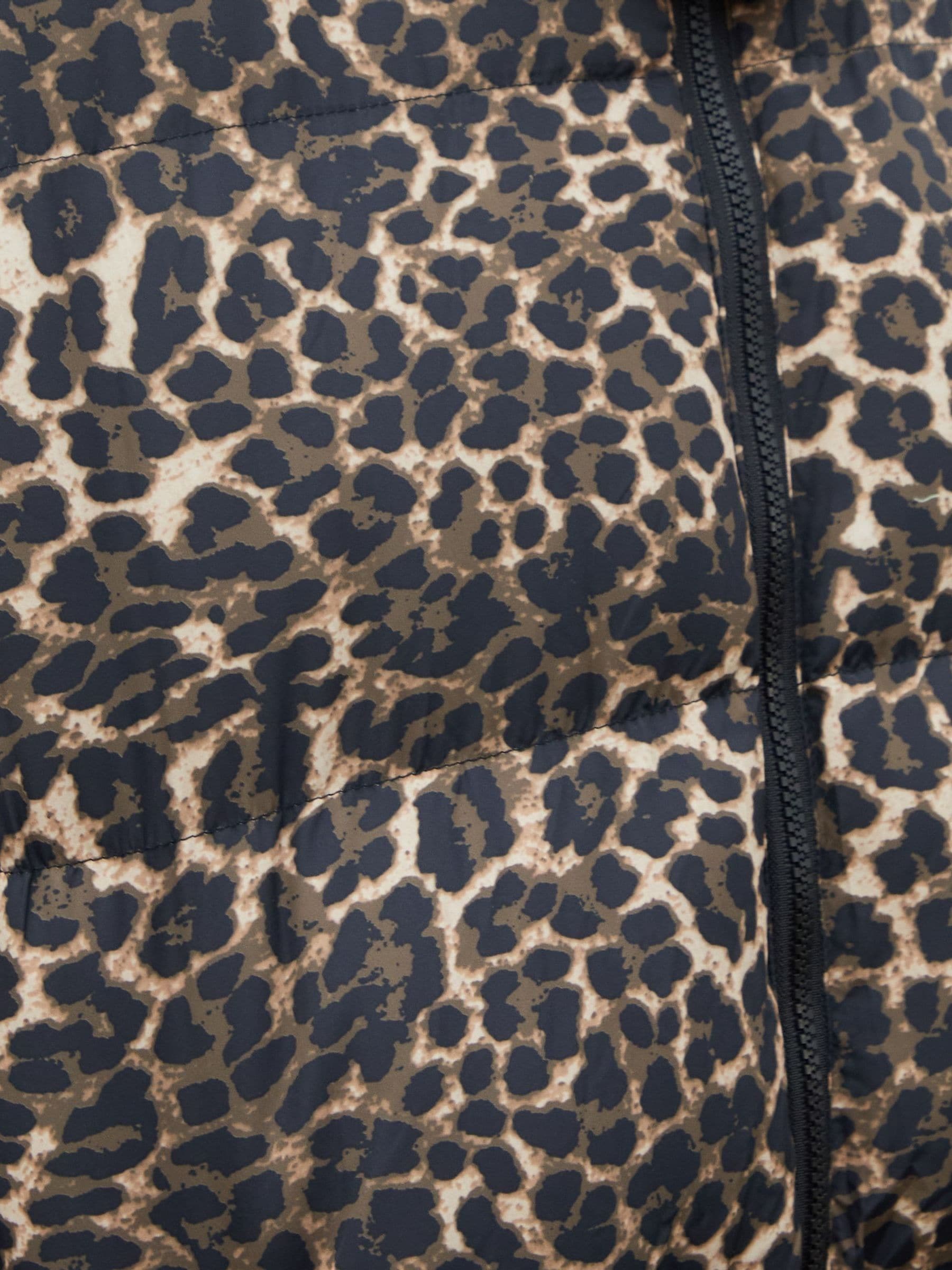 Buy Threadbare Brown Leopard Print Hooded Puffer Coat from the Next UK online shop