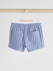 Blue Polo Top and Shorts Baby Set - Image 6 of 11