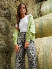 Threadbare Green Button Up Knitted Cardigan - Image 5 of 5