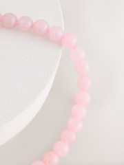 Pink Beaded Necklace - Image 2 of 3