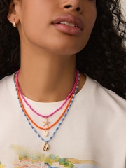Bright Beaded Necklace Pack - Image 1 of 7