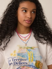 Bright Beaded Necklace Pack - Image 2 of 7