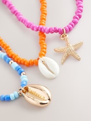 Bright Beaded Necklace Pack - Image 6 of 7
