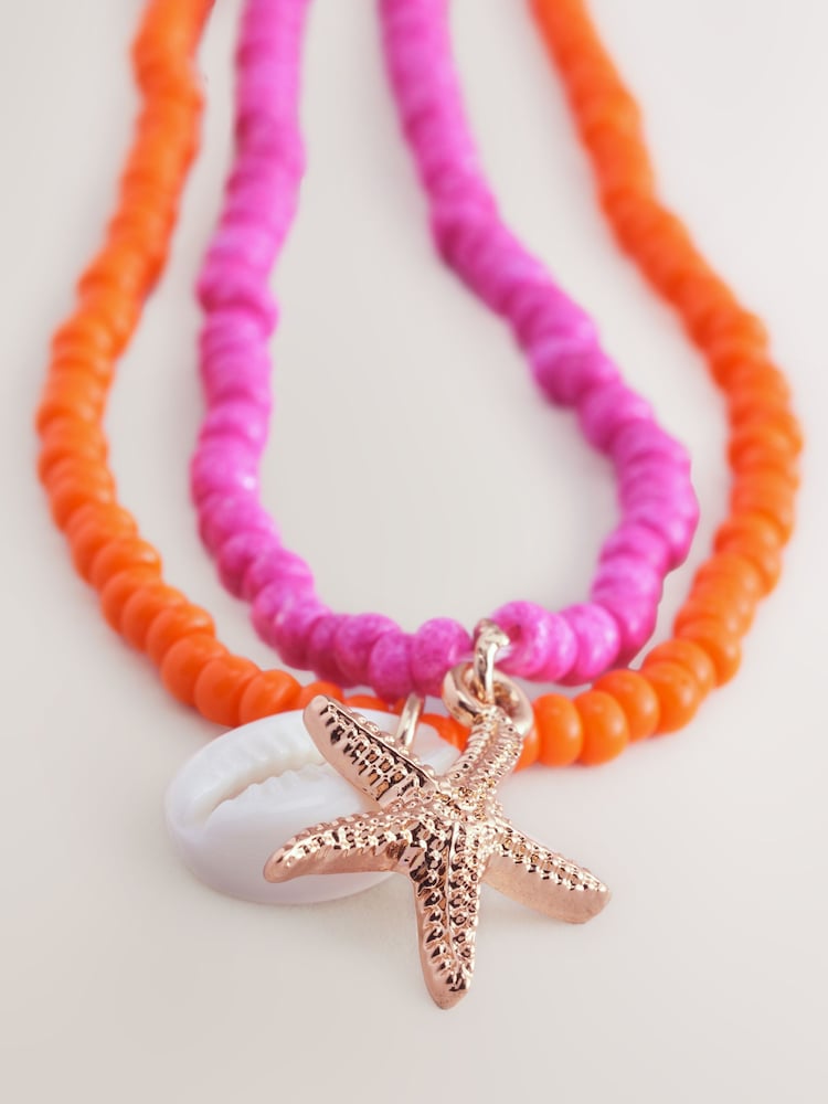 Bright Beaded Anklet Pack - Image 6 of 6