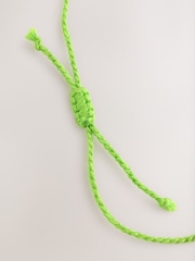 Green Thread Disc Drop Pully Anklet - Image 6 of 6