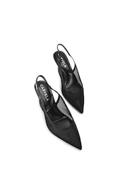 črna - Carvela Muse 60 čevlji s paščkom čez peto - Slika 3 iz 5