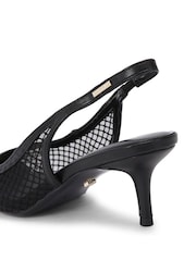 črna - Carvela Muse 60 čevlji s paščkom čez peto - Slika 4 iz 5