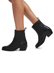 Carvela Dolly Western Black Boots - Image 1 of 5