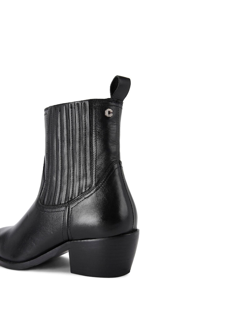 Carvela Dolly Western Black Boots - Image 5 of 5