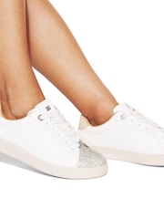 KG Kurt Geiger Eliza Gem White Trainers - Image 5 of 5
