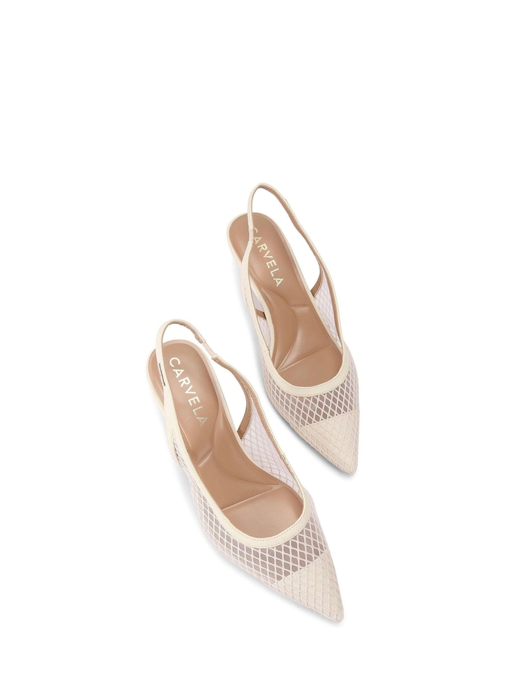 Cream - Carvela Muse 60 čevlji s paščkom čez peto - Slika 2 iz 4 Cream - Carvela Muse 60 čevlji s paščkom čez peto - Slika 2 iz 4