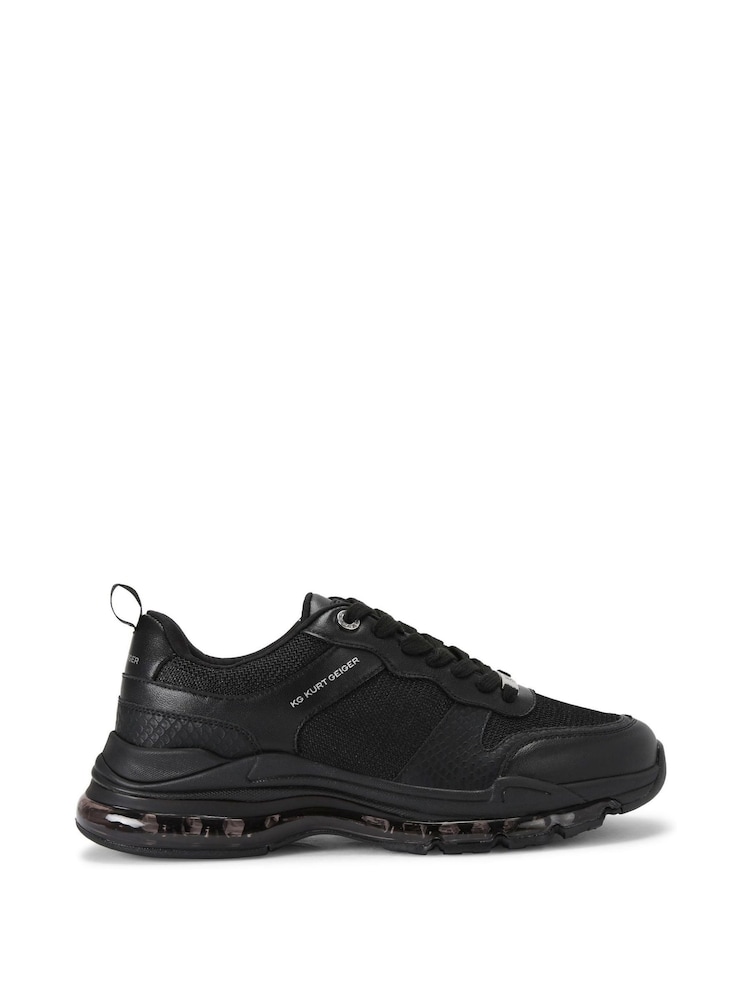 KG Kurt Geiger Nico Black Trainers - Image 2 of 5