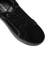 Negro - KG Kurt Geiger Lighter Velvet Trainers - Imagen 5 de 5