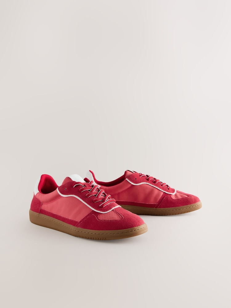 Red Forever Comfort® Lace-Up Trainers - Image 2 of 6