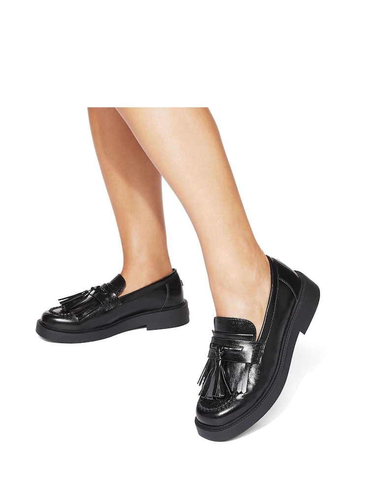 KG Kurt Geiger Mack Black Loafers - Slika 5 iz 5