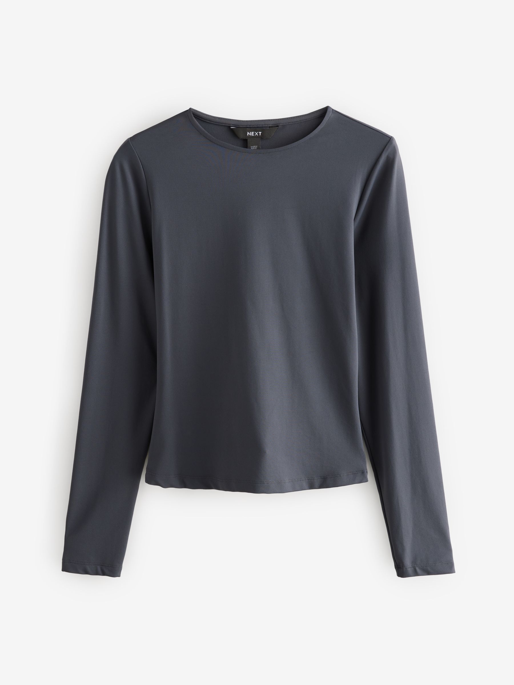 Buy Grey Soft Touch Long Sleeve Top from Next Netherlands