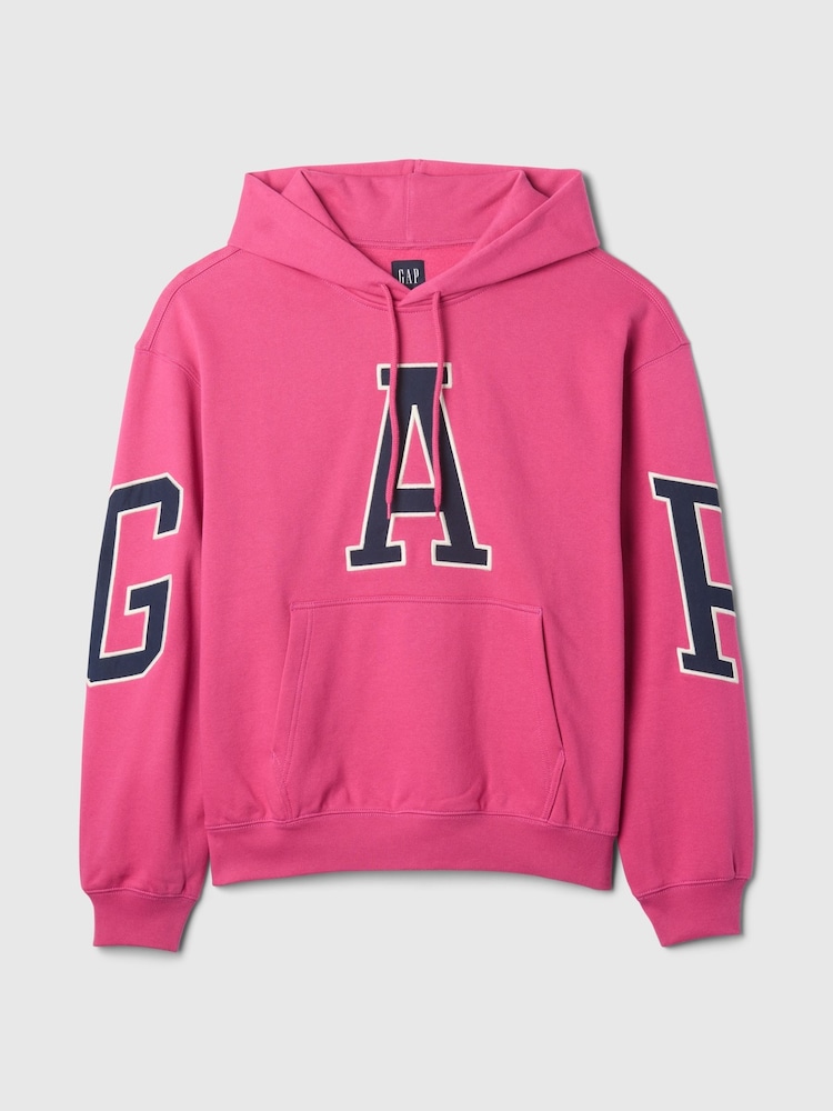Gap Pink Heavyweight Logo Hoodie - Image 5 of 5