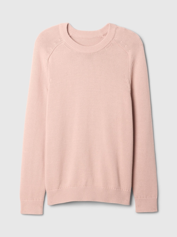 Pink - Gap Raglan-Pullover mit Rundhalsausschnitt - Bild 5 von 5