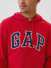 Gap Red Arch Logo Hoodie - Image 3 of 5
