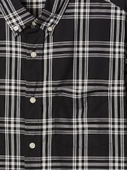 Gap Black Regular Fit Long Sleeve Poplin Shirt - Image 5 of 5