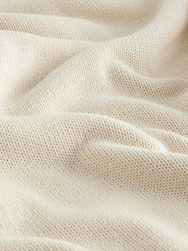 Creme - Gap Raglan-Pullover mit Rundhalsausschnitt - Bild 8 von 8