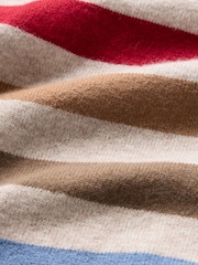 Gap Cream Stripe CashSoft Crew Neck Jumper - Image 5 of 5