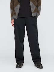 Gap Black Loose Fit Cotton Twill Utility Chinos - Image 1 of 5