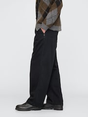Gap Black Loose Fit Cotton Twill Utility Chinos - Image 3 of 5