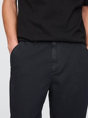 Gap Black Loose Fit Cotton Twill Utility Chinos - Image 5 of 5