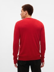 Gap Red CashSoft Crew Neck Jumper - Image 2 of 5